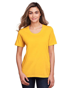 Ladies' Campus Gold Fusion Core 365 ChromaSoft™ Performance T'Shirt / Front View | YourWay