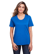 Load image into Gallery viewer, Ladies&#39; True Royal Core 365 Fusion ChromaSoft™ Performance T&#39;Shirt / Front View | YourWay
