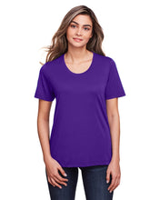 Load image into Gallery viewer, Ladies&#39; Campus Purple Core 365 Fusion ChromaSoft™ Performance T&#39;Shirt / Front View | YourWay
