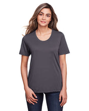 Load image into Gallery viewer, Ladies&#39; Carbon Core 365 Fusion ChromaSoft™ Performance T&#39;Shirt / Front View | YourWay
