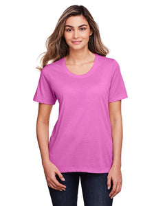 Ladies' Charity Pink Core 365 Fusion ChromaSoft™ Performance T'Shirt / Front View | YourWay