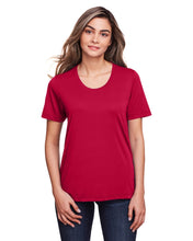 Load image into Gallery viewer, Ladies&#39; Classic Red Core 365 Fusion ChromaSoft™ Performance T&#39;Shirt / Front View | YourWay
