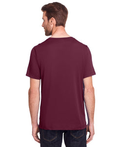 Adult Burgundy Core 365 Fusion ChromaSoft Performance T-Shirt / Back View | YourWay