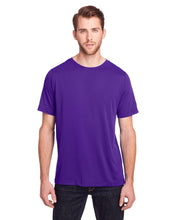 Load image into Gallery viewer, Adult Campus Purple Core 365 Fusion ChromaSoft Performance T-Shirt /  Front View | YourWay
